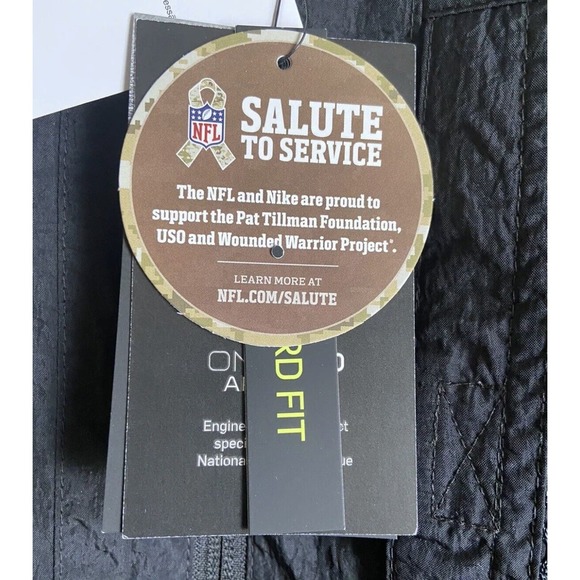 New Orleans Saints NIKE Salute to Service NFL Football Jacket Mens Large NEW - Picture 7 of 12